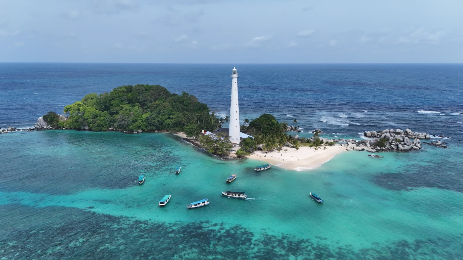 Pulau Pasir Saat Surut